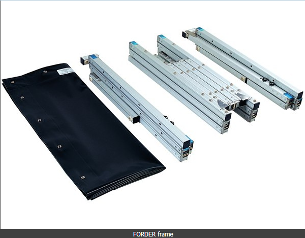 صفحه نمایش 120 اینچی جلو عقب با پارچه 3D PVC 16