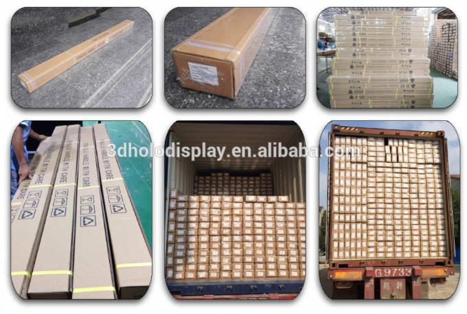 150 اینچ ALR T Prism UST پروژکتور صفحه نمایش نور محیطی رد پروژکتور پرده 3D / 4K 8K پشتیبانی می شود 4