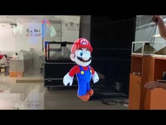 صفحه نمایش بزرگ و شفاف هولوگرافی برای نمایش هولوگرام صحنه