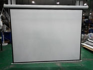 120'' Matte White Fabric Motorized Projection Screens RF/IR/12V Trigger Remote Controller