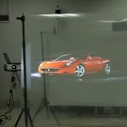 Transparent Rear Projection Film 92% High Transmittance For Advertising