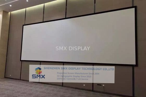 کیفیت Large Custom Size Fixed Frame Screen 4K Cinema Projection Screens 10x4 Meter کارخانه
