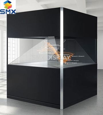 کیفیت Large 4 Sided 4K Holographic Display Holo Advertising Player 2x2 m for Retail کارخانه