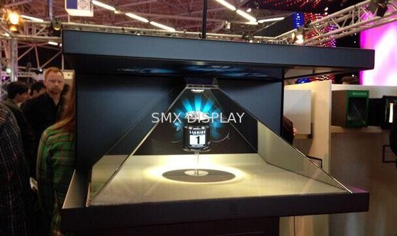 کیفیت Customized 270 Degree 3D Holographic Pyramid Advertisement 1920x1080 Resolution کارخانه
