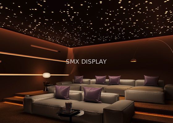 کیفیت چراغ سقفی ستاره فیبر نوری تخته فیبر پلی استر به ضخامت 9 میلی متر نصب آسان کارخانه