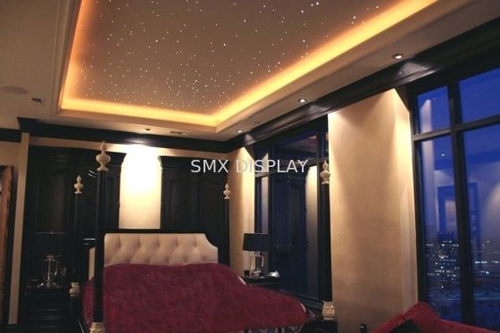 کیفیت کیت هدلاینر چراغ ستاره ای با فیبر نوری 32 واتی برای دکوراسیون منزل کارخانه