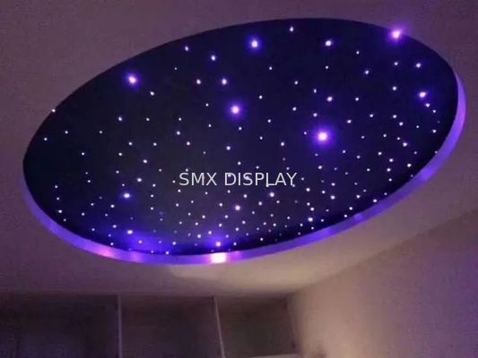 کیفیت کیت سقف ستاره فیبر نوری LED 6W RGB برای ماشین / اتاق با مدل موسیقی کارخانه
