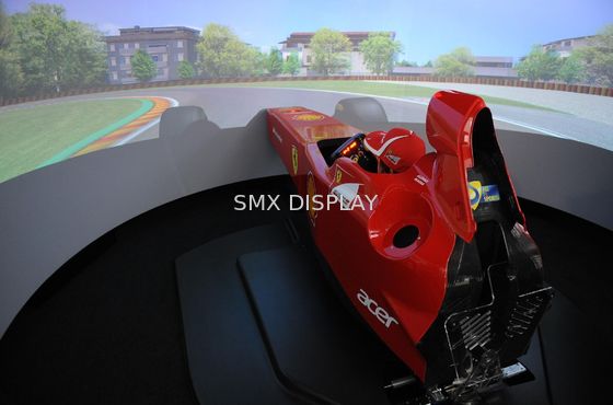 کیفیت قاب ثابت صفحه نمایش پروژکتور منحنی 360 درجه برای سود شبیه ساز 1.0 کارخانه