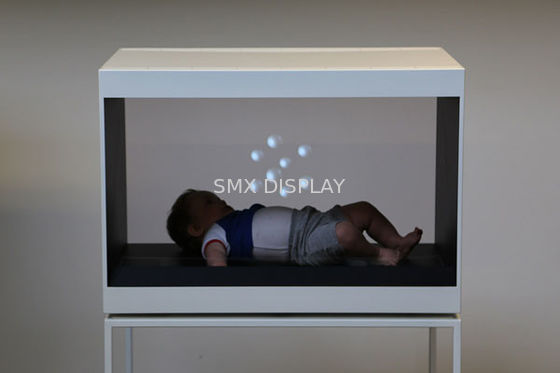 کیفیت شیشه هولوگرام 42 اینچی هولو نمایشگر سه بعدی هولوگرام هرمی برای نمایشگاه کارخانه