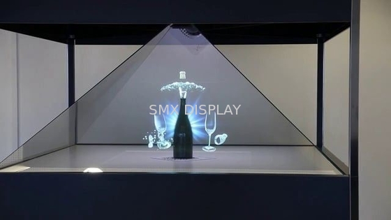 نمایشگر 19 اینچی هرمی هولوگرافیک معکوس 1280x1024 HDMI با نمای 4 طرفه