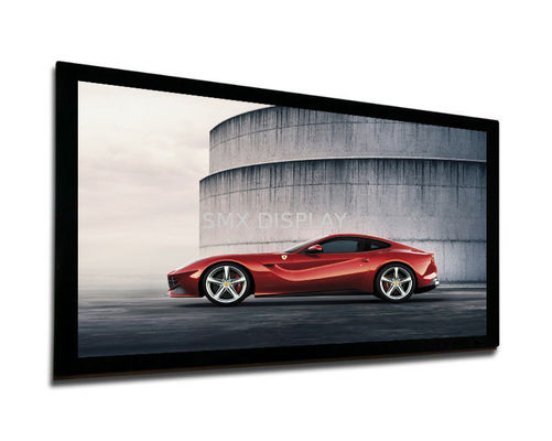 کیفیت 8cm Width Full HD Fixed Frame Screen , Fabric For Projection Screen کارخانه
