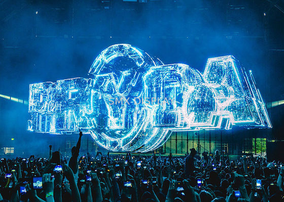 کیفیت توری مش هولوگرام سه بعدی گاز هولوگرام سه بعدی با کیفیت خوب برای The Stage 3D Holo Mesh Vivid کارخانه