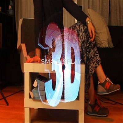کیفیت 42cm X 42cm Black 3D Hologram Players 1.5kg Shopping Mall 3d Holo Display کارخانه