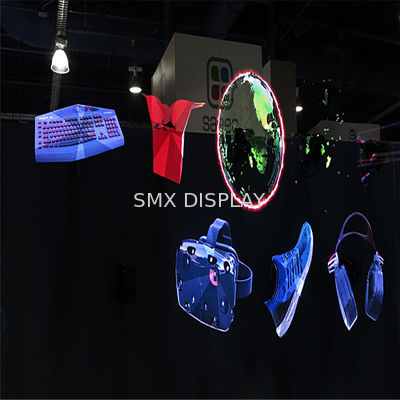 کیفیت نمایشگر POV پروژکتور هولوگرافیک برای تبلیغات داخلی با زاویه دید 174 کارخانه