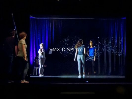کیفیت 3D Projection System 3D Holographic Display Hologram Stage Show Pepper Ghost Technology کارخانه