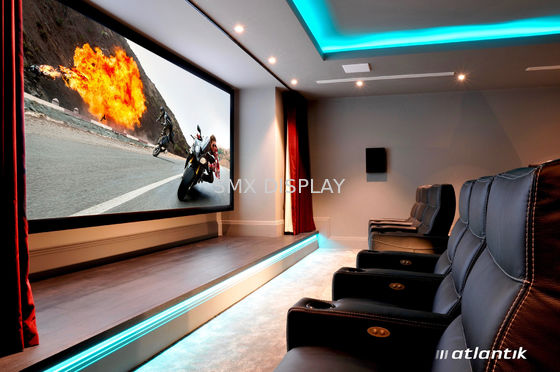 کیفیت قاب آلومینیومی 16: 9 HDTV دیوار کوه ثابت صفحه قاب برای سینمای خانگی کارخانه