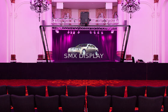 کیفیت پروژکتور سه بعدی هولوگرافی 5x30m فویل شفاف هیزم شفاف کارخانه