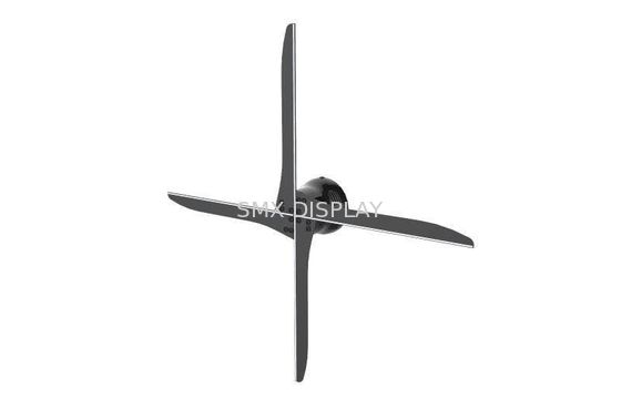 کیفیت نمایشگر 612 در 612 پیکسل هولوگرافیک Hypervsn، نمایشگر تبلیغاتی 4 تیغه LED کارخانه