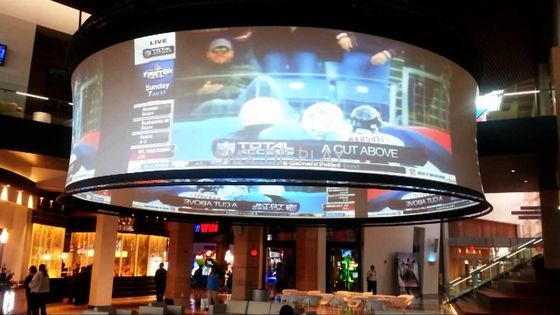 کیفیت صفحه نمایش پروژکتور منحنی 180 درجه / 360 درجه با گارانتی 3 ساله سفارشی شده است کارخانه