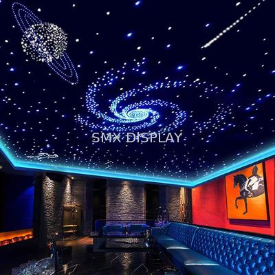 کیفیت Twinkling Star Ceiling Solution for Cinema Theater and Home Theater Installation کارخانه