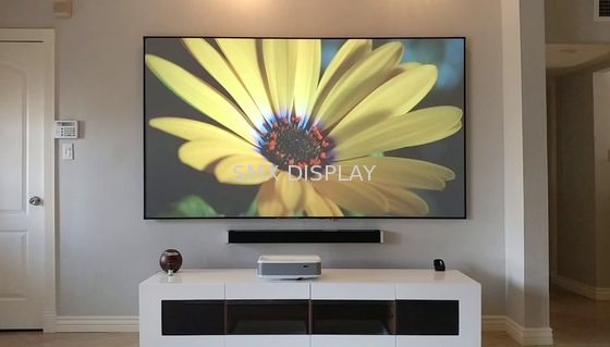 کیفیت صفحه نمایش قاب سینما ثابت قاب پانل پروژکتور الماس ضد روشن 170 درجه زاویه دید کارخانه