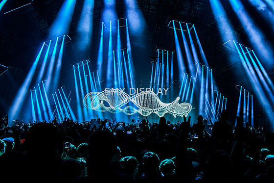 کیفیت صفحه نمایش طرح هولوگرافی 3D شفاف Polyamide Holoflex کارخانه