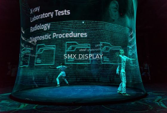 کیفیت Holoflex Holo Gauze پاک کردن صفحه نمایش طرح ریزی Holographic 3D کارخانه