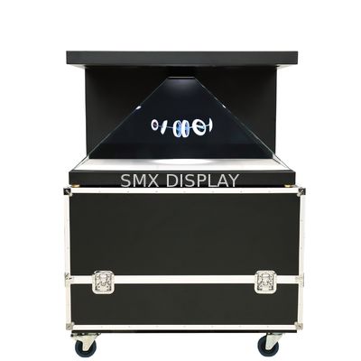 کیفیت 270 درجه 22-32 اینچ جعبه هولوگرافیک نمایشگاه جذاب 3D هولوگرافیک پروژکتور اهرام کارخانه