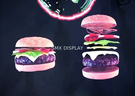 کیفیت Holographic Advertising 3D Display 176 Degree 3D Live Hologram Projection کارخانه