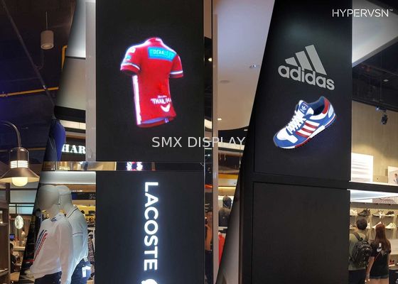 کیفیت High Resolution LED Based Technology Plug / Play  Hologram Display 3D کارخانه