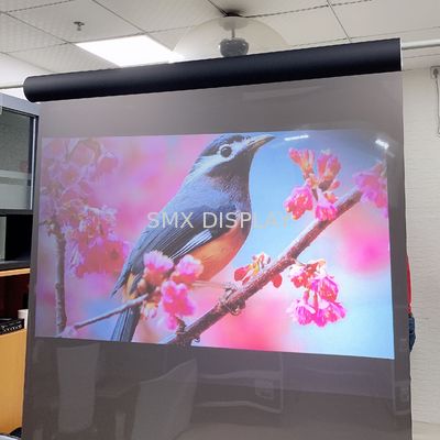 کیفیت Projection Screen Vinyl Fabric Korea Touch Transparent Rear Projection Film Reflective کارخانه