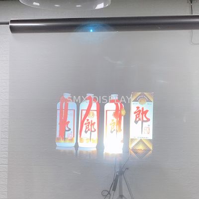 کیفیت Adhesive Mirror Holographic Galss Projection Film high brightness کارخانه
