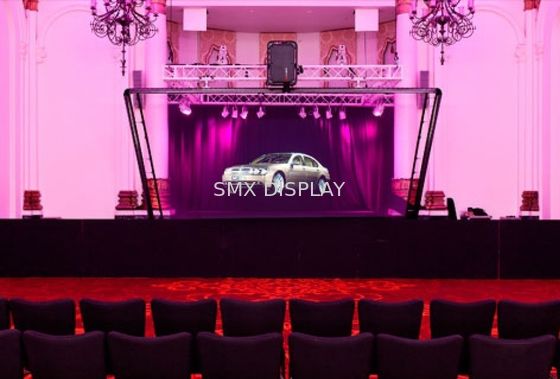 کیفیت Reflection Foil 95um 160 ° 3D هولوگرام نمایش برای نمایش زنده کارخانه