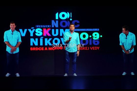 کیفیت نمایشگر پروژکشن هولوگرافی شفاف 95um 160um 5x30 متر کارخانه