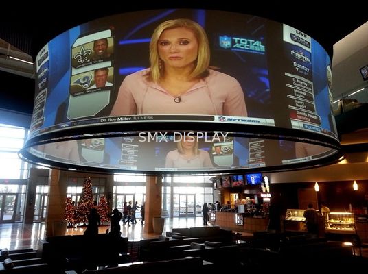 کیفیت صفحه نمایش پروجکشن قاب ثابت 360 درجه برای شبیه سازی پرواز کارخانه