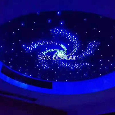 پانل های سقفی ستاره ای فیبر نوری RGB 9mm 90W برای دکوراسیون منزل