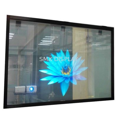 کیفیت فیلم تبلیغاتی سه بعدی Rear Projection Glass Holographic 100um Transparent کارخانه