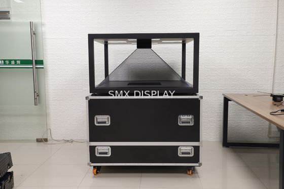 کیفیت نمایشگر هولوگرام سه بعدی 360 درجه با وضوح کامل 19 اینچی 4 وجهی کارخانه