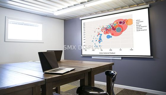 کیفیت صفحات دستی پروجکشن فایبرگلاس سقف دیواری 178x178 سانتی متری برای اتاق جلسه کارخانه
