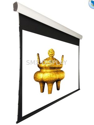 کیفیت 150 "صفحه نمایش پروژکتور مجهز به سقف تنگ شده با کنترل از راه دور کارخانه