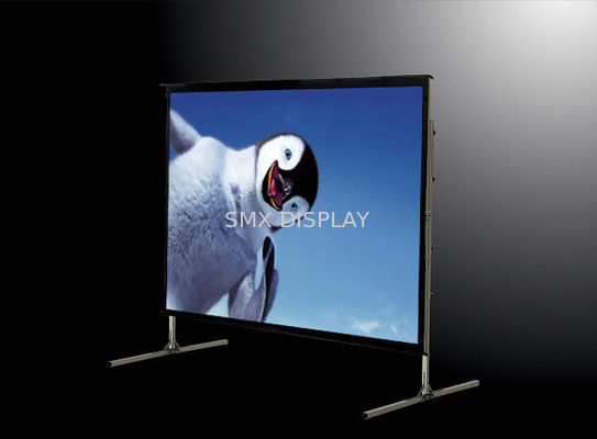 کیفیت صفحه نمایش پروژکتور 100 اینچ، صفحه نمایش سریع برای آموزش، حزب، کنسرت کارخانه