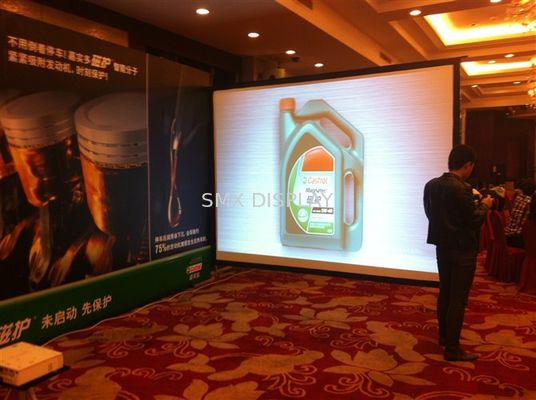 کیفیت 16/9 250 "صفحه نمایش پروژکتور عقب در فضای باز و داخلی، صفحه نمایش سریع کارخانه