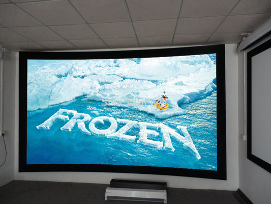 کیفیت صفحه نمایش پروجکشن منحنی 200 "250" با کیفیت بالا برای سیستم شبیه ساز سینمایی HD کارخانه