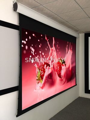 کیفیت صفحه نمایش سقفی دارای صفحه نمایش پروژکتور مونتاژ شده با دیافراگم سفید کارخانه