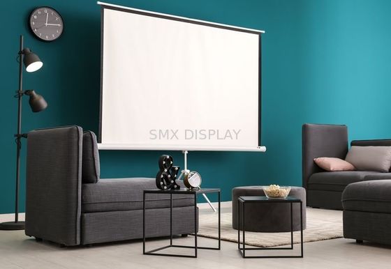 کیفیت 1.0 Gain Tripod Projection Screen 70 "X70" شبیه سازی سینمای قابل حمل کارخانه
