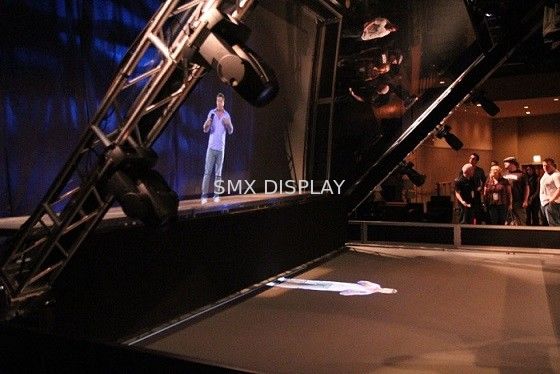 کیفیت Digital Interactive Holographic Projection System For Large Stage , Holo Film کارخانه