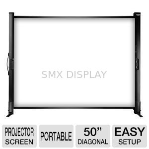 کیفیت Electric Fixed Projection Screens For Tabletop Presentation , Retractable کارخانه