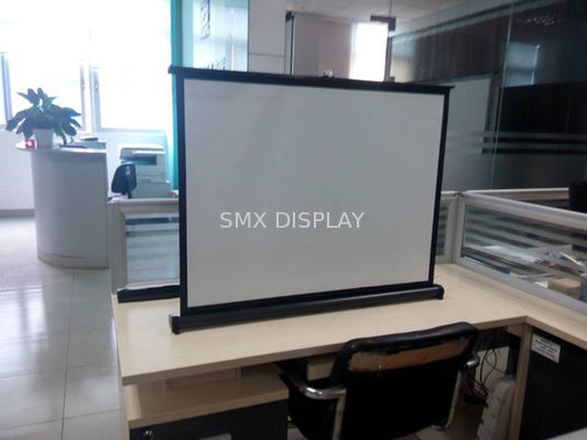 کیفیت Portable Motorized 40" Projection Screens Fabric , Hd Projector Screen کارخانه
