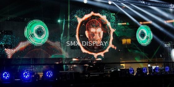 کیفیت مواد پلی آمیدی صفحه نمایش مش هولوگاز سه بعدی برای نمایش صحنه رویداد کارخانه