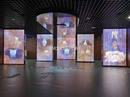 کیفیت شبکه هولو شفاف صفحه نمایش مش هولوگرافیک پلی آمید برای انیمیشن های شناور سه بعدی کارخانه